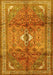 Persian Yellow Traditional Rug, tr2901yw