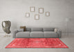 Traditional Red Washable Rugs