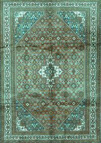 Persian Turquoise Traditional Rug, tr2901turq