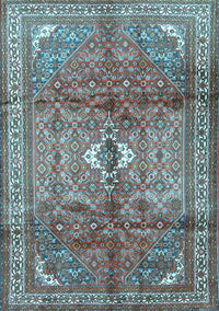 Persian Light Blue Traditional Rug, tr2901lblu