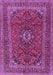 Medallion Purple Traditional Rug, tr2902pur