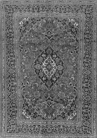 Medallion Gray Traditional Rug, tr2902gry