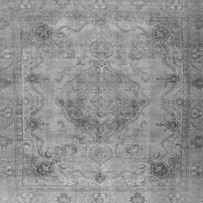 Serging Thickness of Persian Gray Traditional Rug, tr2903gry