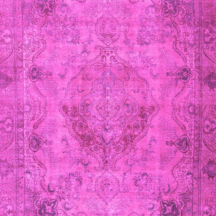 Machine Washable Persian Pink Traditional Rug, wshtr2903pnk