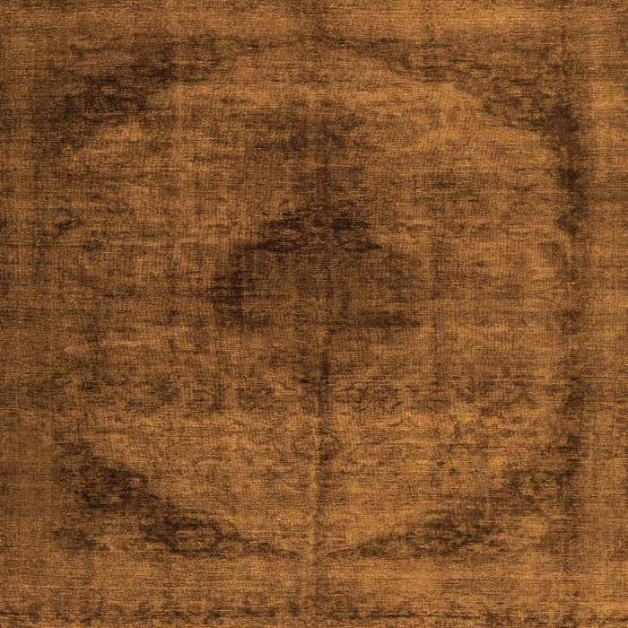 Serging Thickness of Persian Orange Traditional Rug, tr2904org