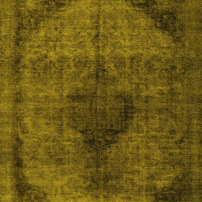 Machine Washable Persian Yellow Traditional Rug, wshtr2904yw