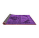 Sideview of Persian Purple Traditional Rug, tr2904pur