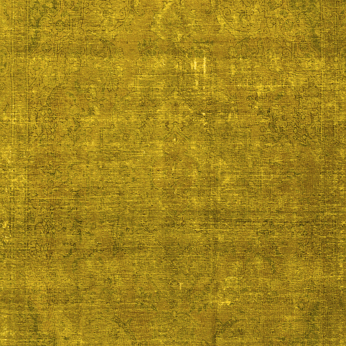 Machine Washable Persian Yellow Traditional Rug, wshtr2905yw