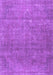 Machine Washable Persian Purple Traditional Area Rugs, wshtr2905pur