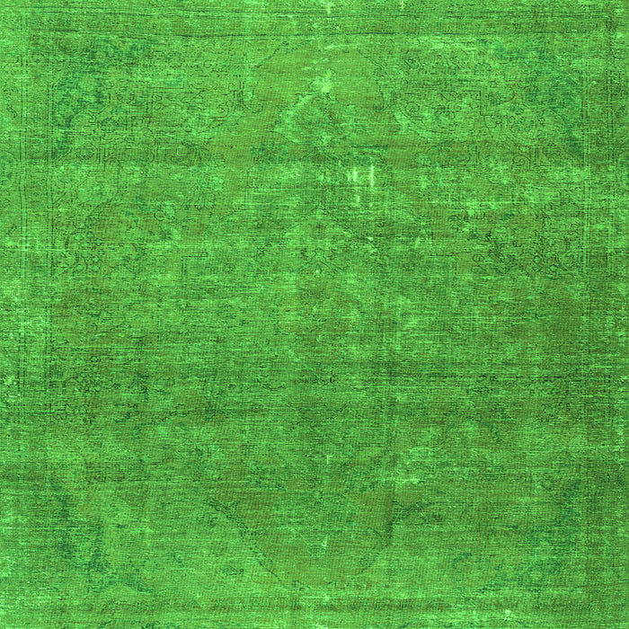 Serging Thickness of Persian Green Traditional Rug, tr2905grn