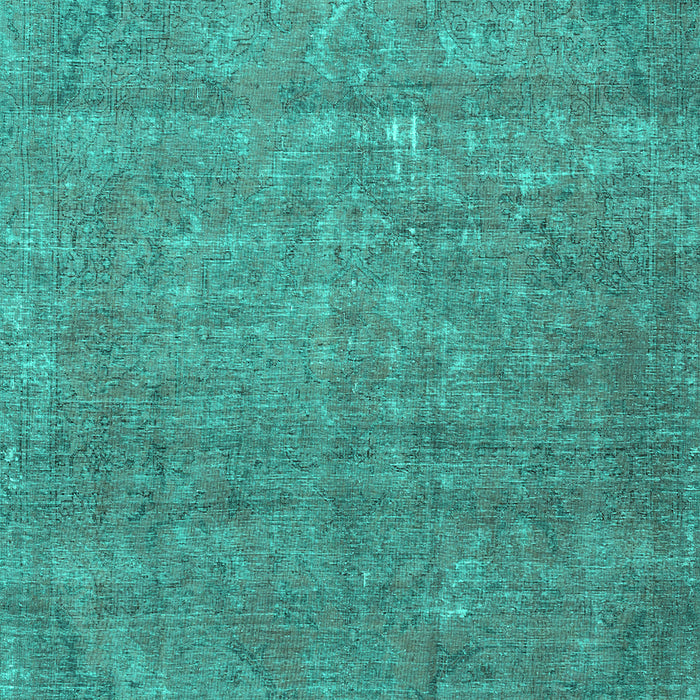 Machine Washable Persian Turquoise Traditional Area Rugs, wshtr2905turq