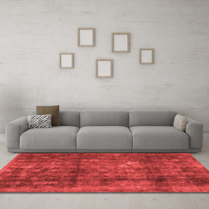 Traditional Red Washable Rugs