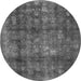 Machine Washable Persian Gray Traditional Rug, wshtr2906gry