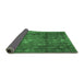 Sideview of Persian Emerald Green Traditional Rug, tr2906emgrn