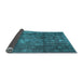 Sideview of Persian Light Blue Traditional Rug, tr2906lblu