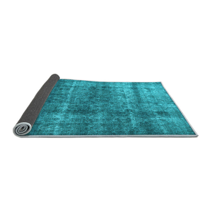 Sideview of Persian Light Blue Traditional Rug, tr2907lblu