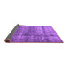 Sideview of Persian Purple Traditional Rug, tr2907pur