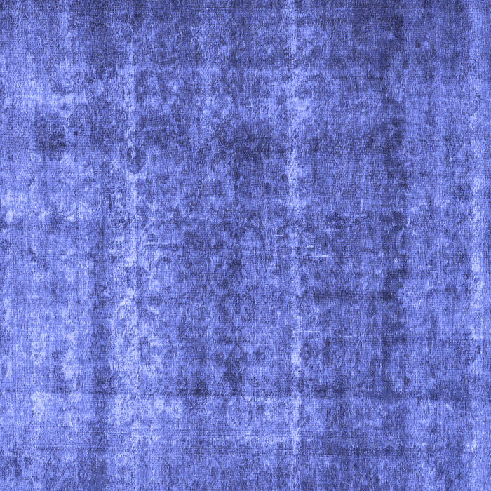 Square Persian Blue Traditional Rug, tr2907blu
