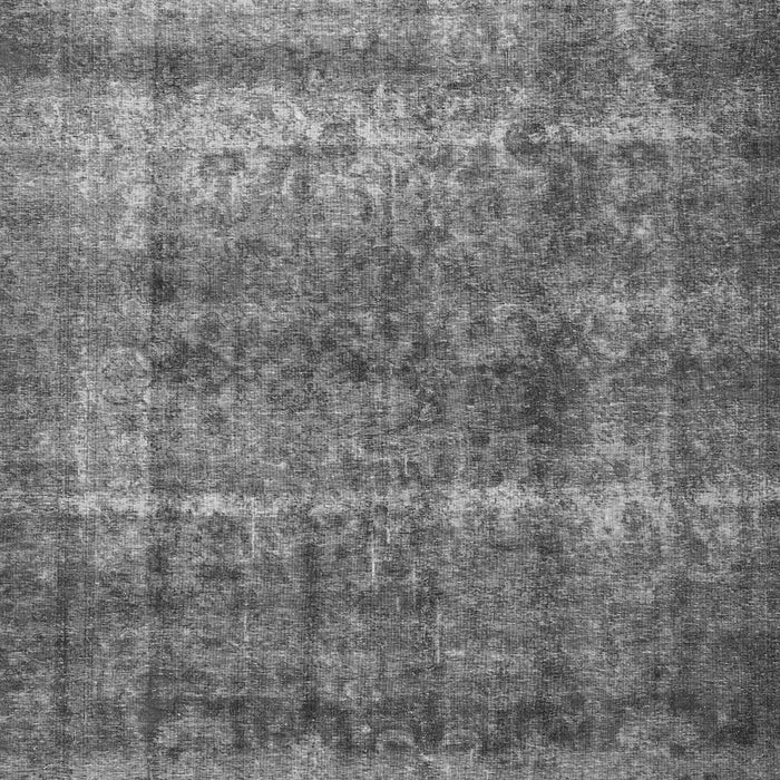 Serging Thickness of Machine Washable Persian Gray Traditional Rug, wshtr2907gry