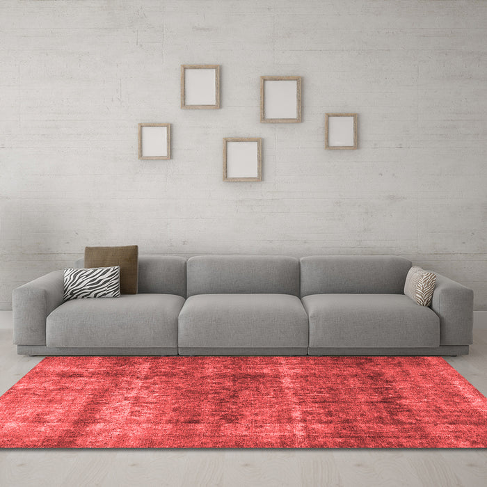 Traditional Red Washable Rugs