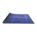 Sideview of Persian Blue Traditional Rug, tr2908blu