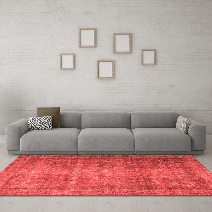 Traditional Red Washable Rugs
