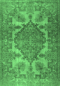 Persian Emerald Green Traditional Rug, tr2909emgrn