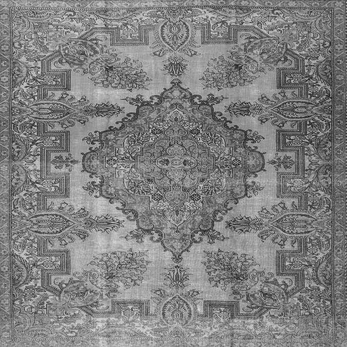 Serging Thickness of Persian Gray Traditional Rug, tr2909gry