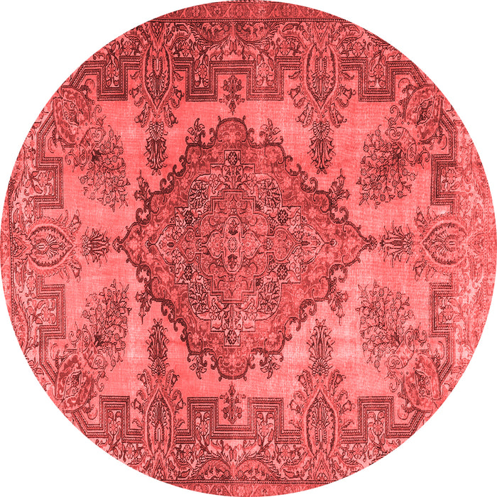 Machine Washable Persian Red Traditional Rug, wshtr2909red