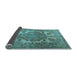 Sideview of Persian Light Blue Traditional Rug, tr2909lblu