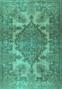 Persian Turquoise Traditional Rug, tr2909turq