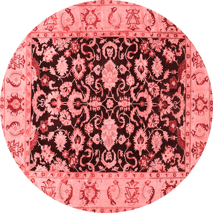 Machine Washable Persian Red Traditional Rug, wshtr290red