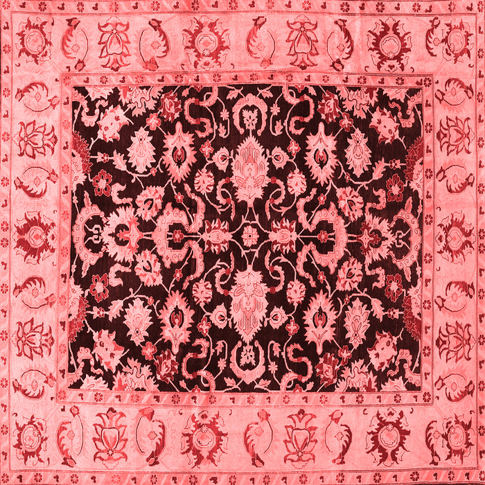 Machine Washable Persian Red Traditional Rug, wshtr290red