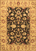 Machine Washable Persian Brown Traditional Rug, wshtr290brn