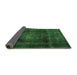 Sideview of Persian Emerald Green Traditional Rug, tr2910emgrn