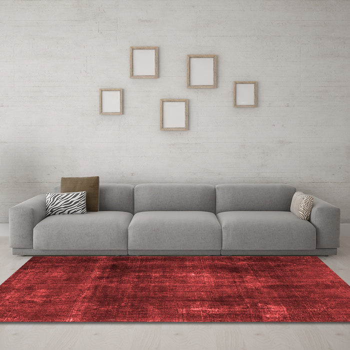 Traditional Red Washable Rugs