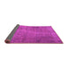 Sideview of Persian Pink Traditional Rug, tr2911pnk