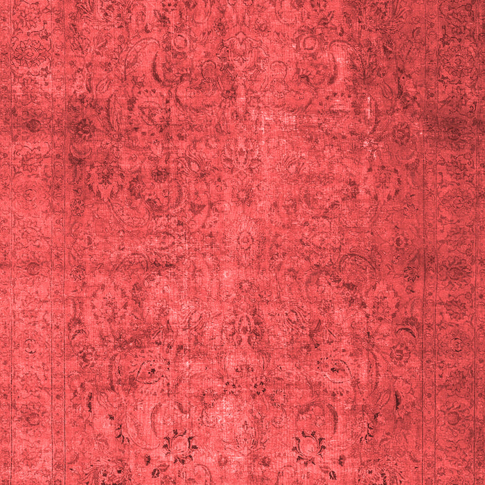 Machine Washable Persian Red Traditional Rug, wshtr2911red