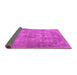 Sideview of Persian Pink Traditional Rug, tr2912pnk