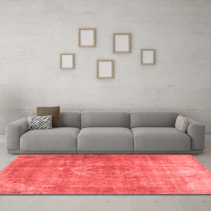 Traditional Red Washable Rugs