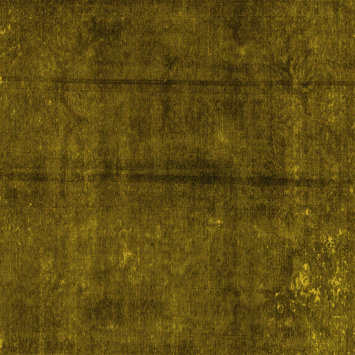 Square Persian Yellow Traditional Rug, tr2913yw