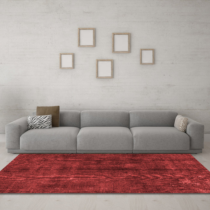Traditional Red Washable Rugs