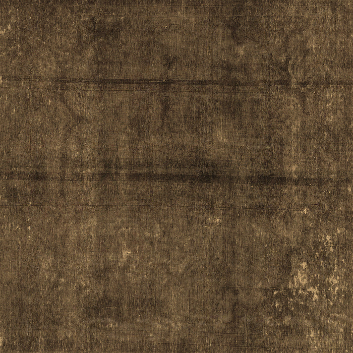 Square Persian Brown Traditional Rug, tr2913brn