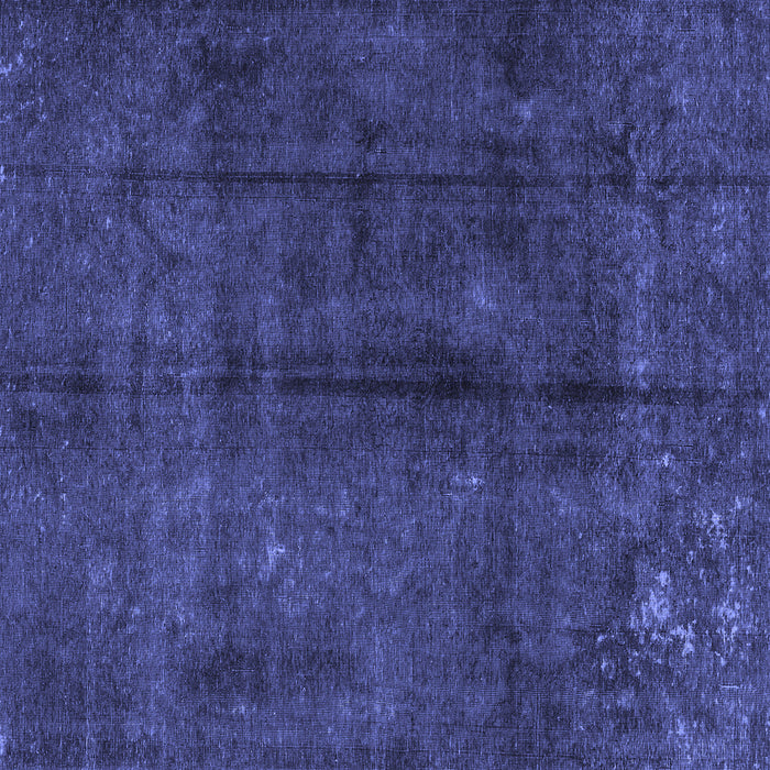 Square Persian Blue Traditional Rug, tr2913blu