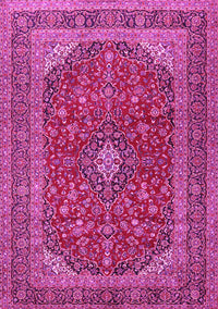 Medallion Pink Traditional Rug, tr2914pnk