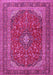 Medallion Pink Traditional Rug, tr2914pnk