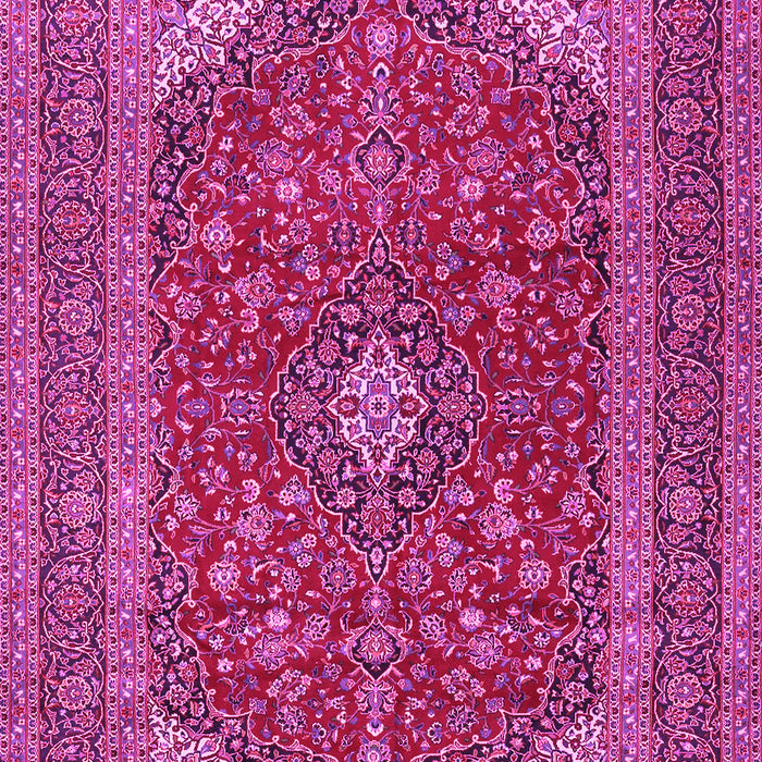 Medallion Pink Traditional Rug, tr2914pnk