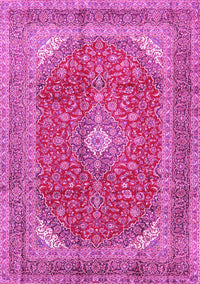 Medallion Pink Traditional Rug, tr2915pnk