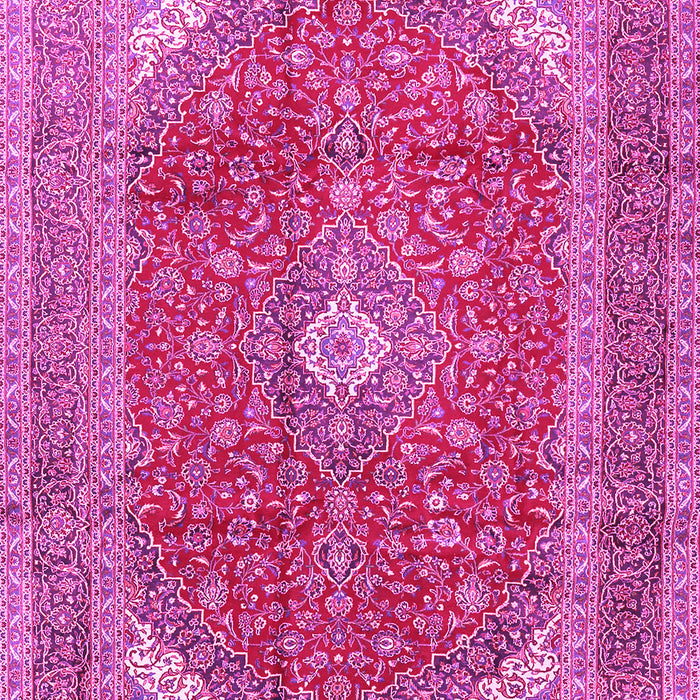 Medallion Pink Traditional Rug, tr2915pnk