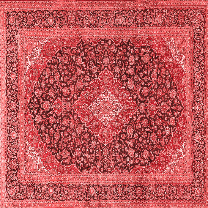 Medallion Red Traditional Rug, tr2916red
